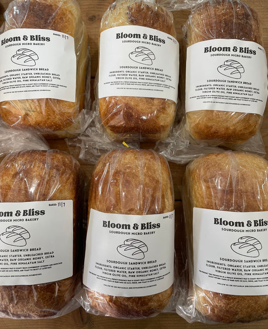 Sourdough Breads - Bloom & Bliss