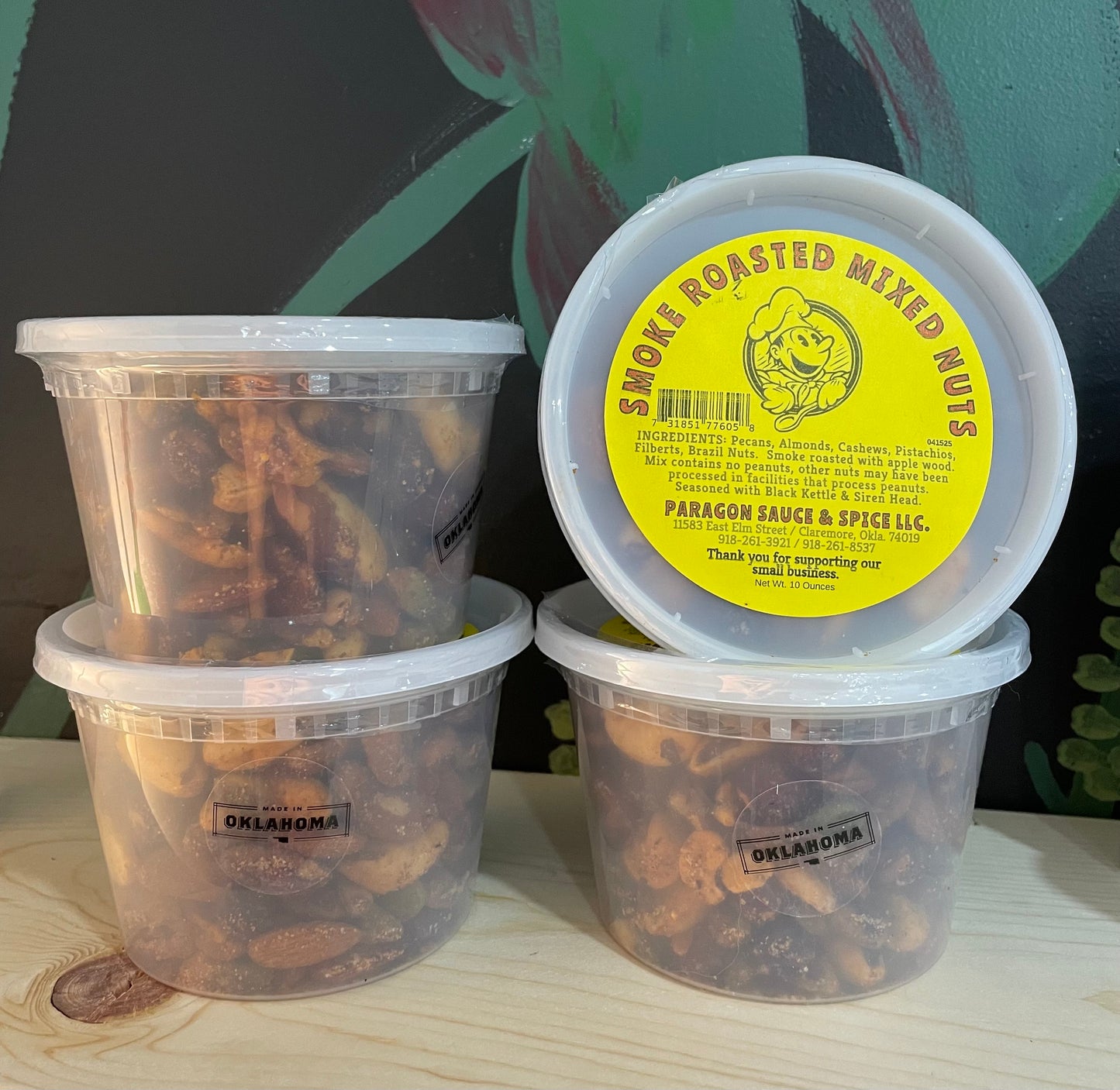 Smoke Roasted Mixed Nuts - Paragon Sauce and Spice LLC