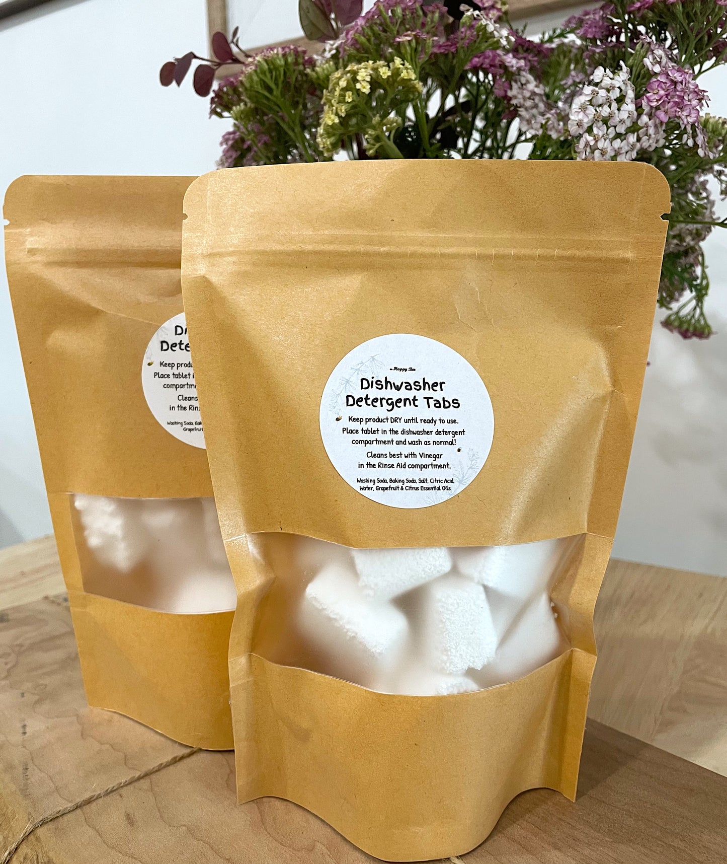 Dishwasher Detergent Tabs - The Happy Bee
