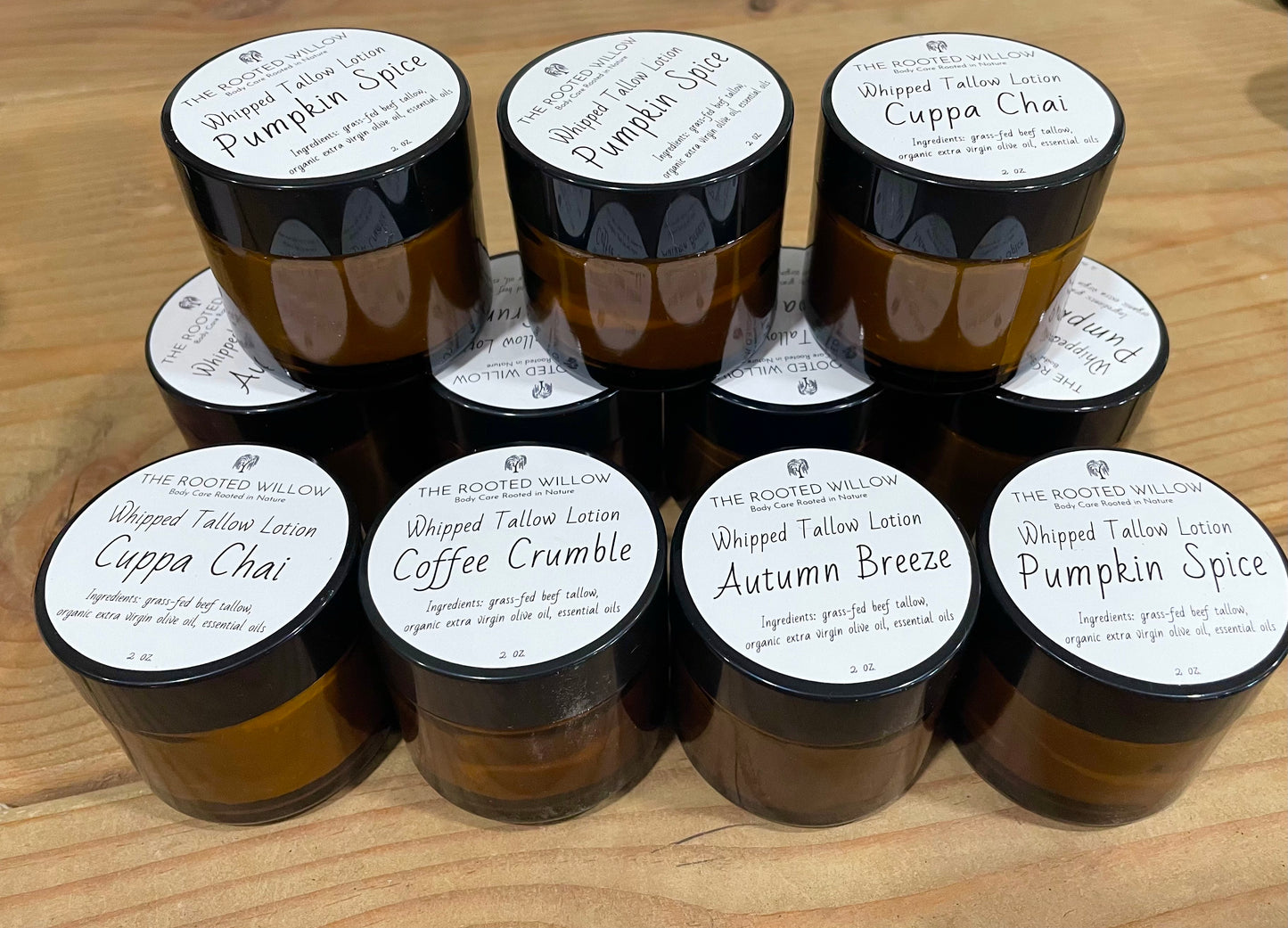 Fall Tallow Lotions - The Rooted Willow