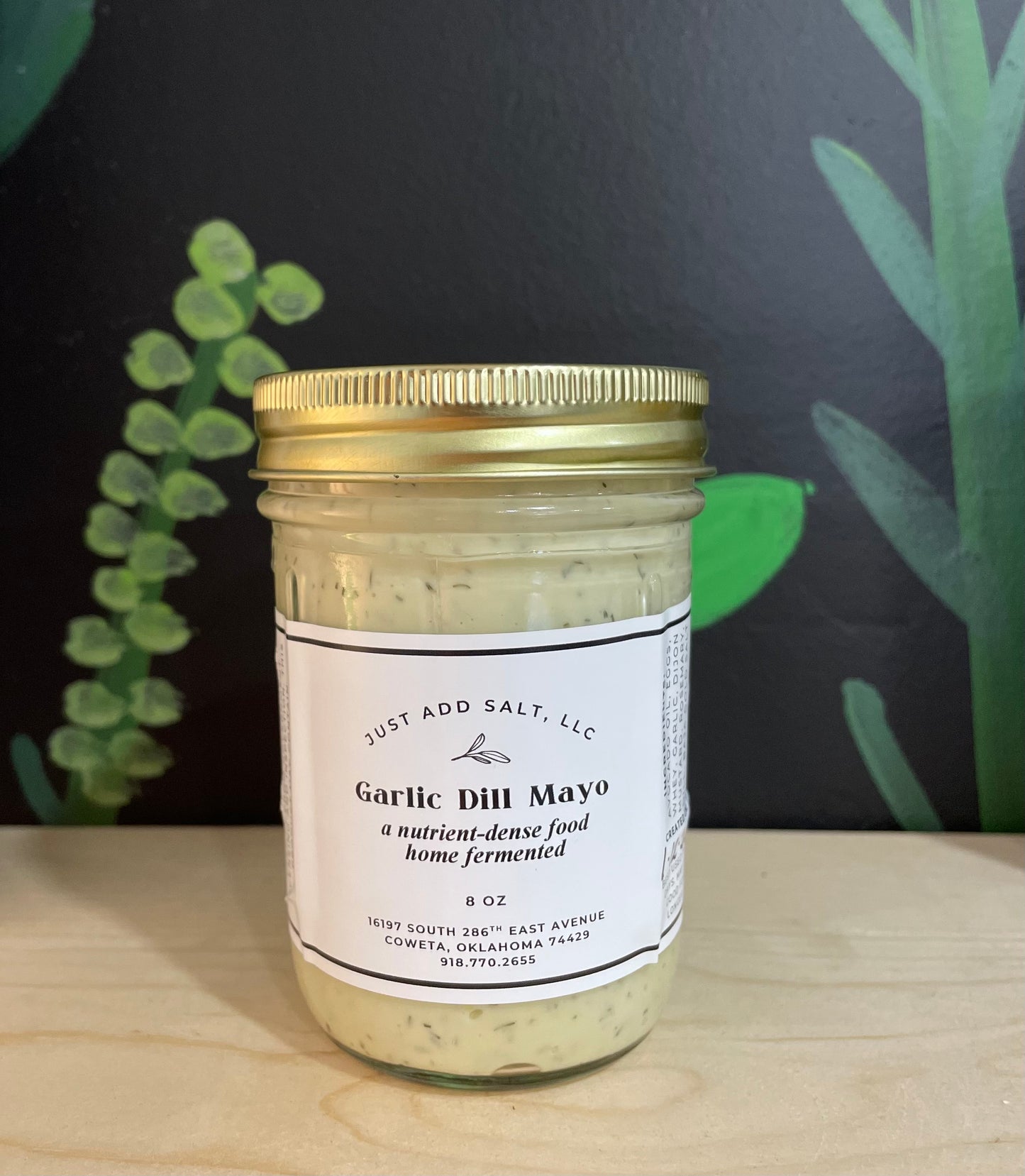 Garlic Dill Mayo - Just Add Salt