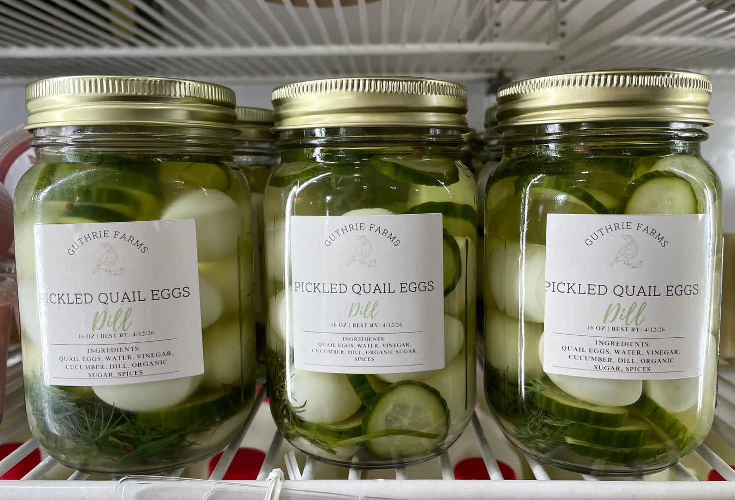 Pickled Quail Eggs - Guthrie Farms