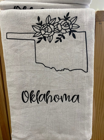 Oklahoma Tea Towels