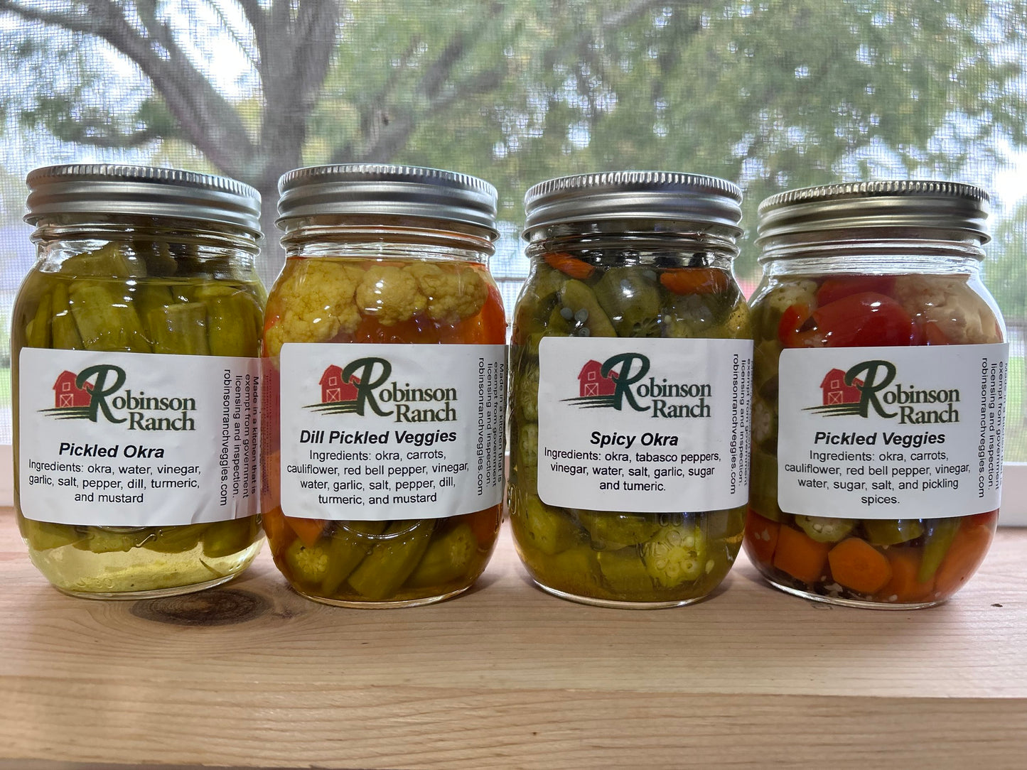 Robinson Ranch Canned Pickled Veggies