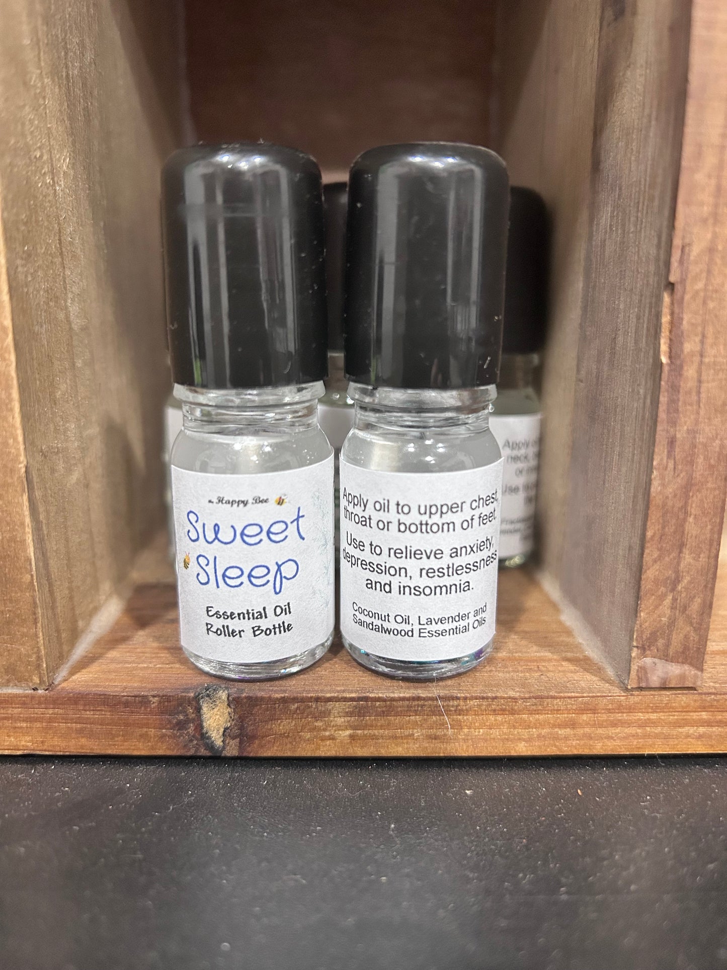 The Happy Bee Essential Oil Rollers
