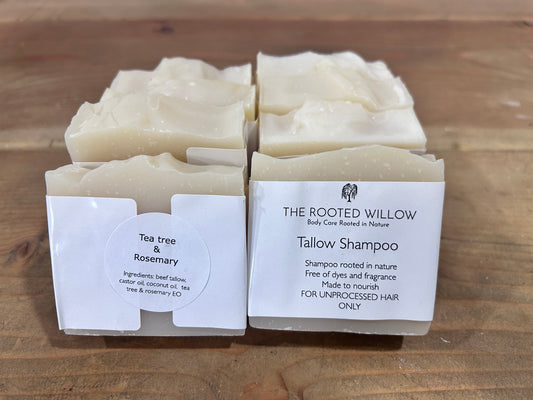 Tallow Shampoo Bar - The Rooted Willow