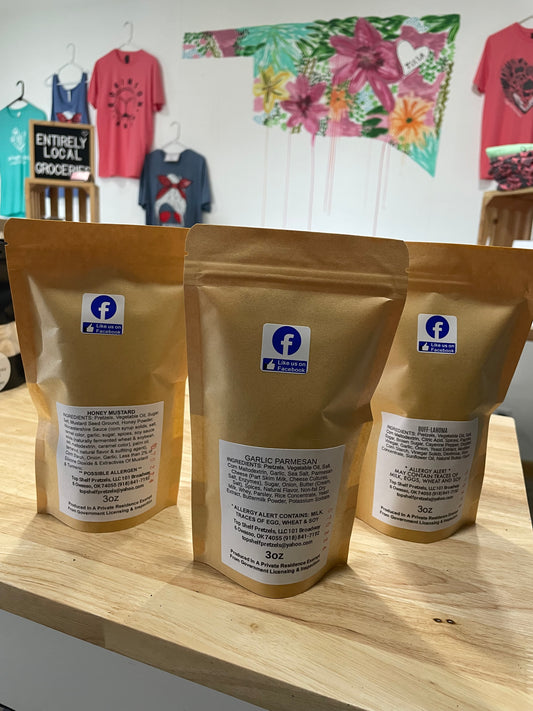 Flavored Pretzels - Top Shelf Pretzels