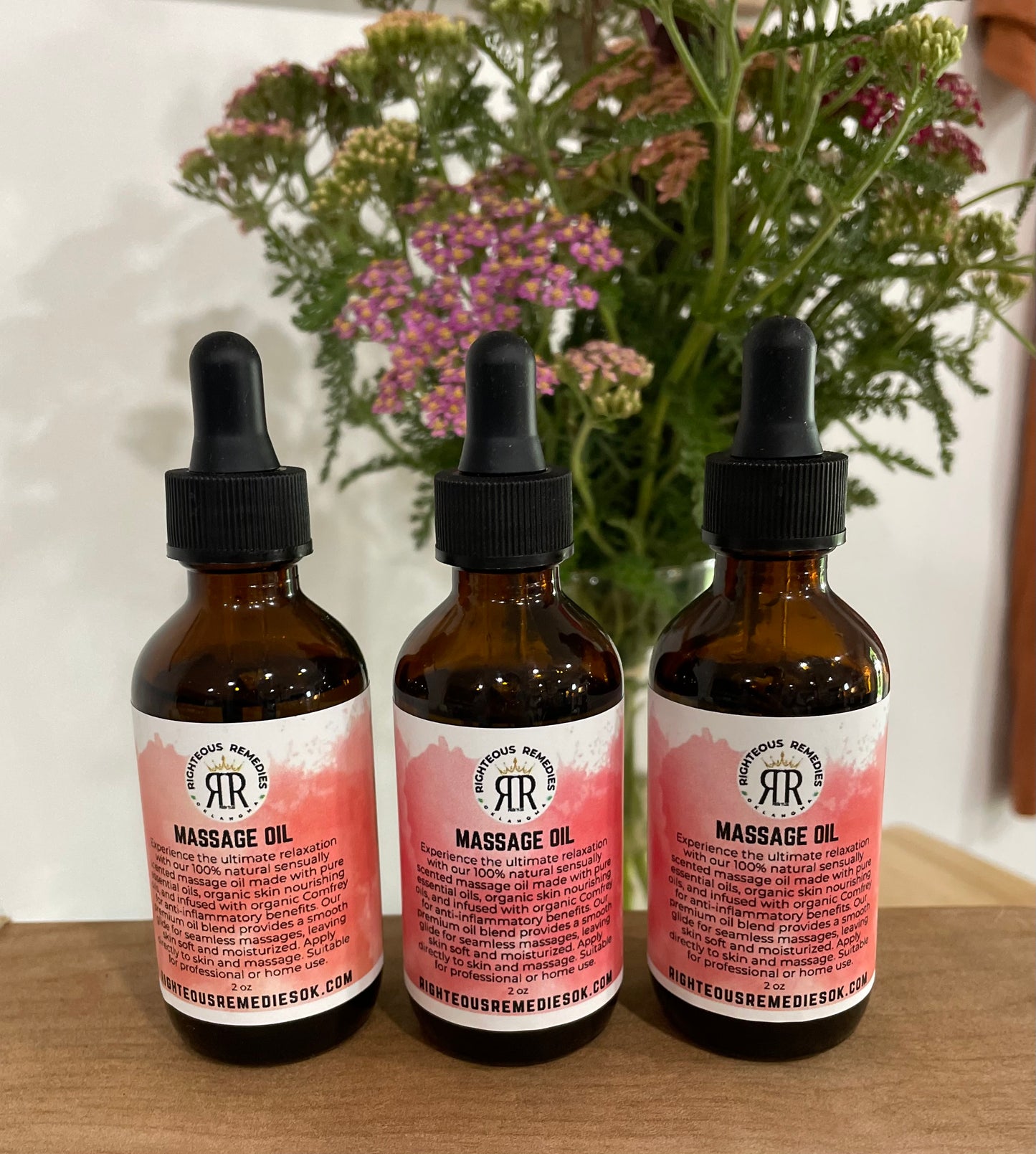 Massage Oil - Righteous Remedies