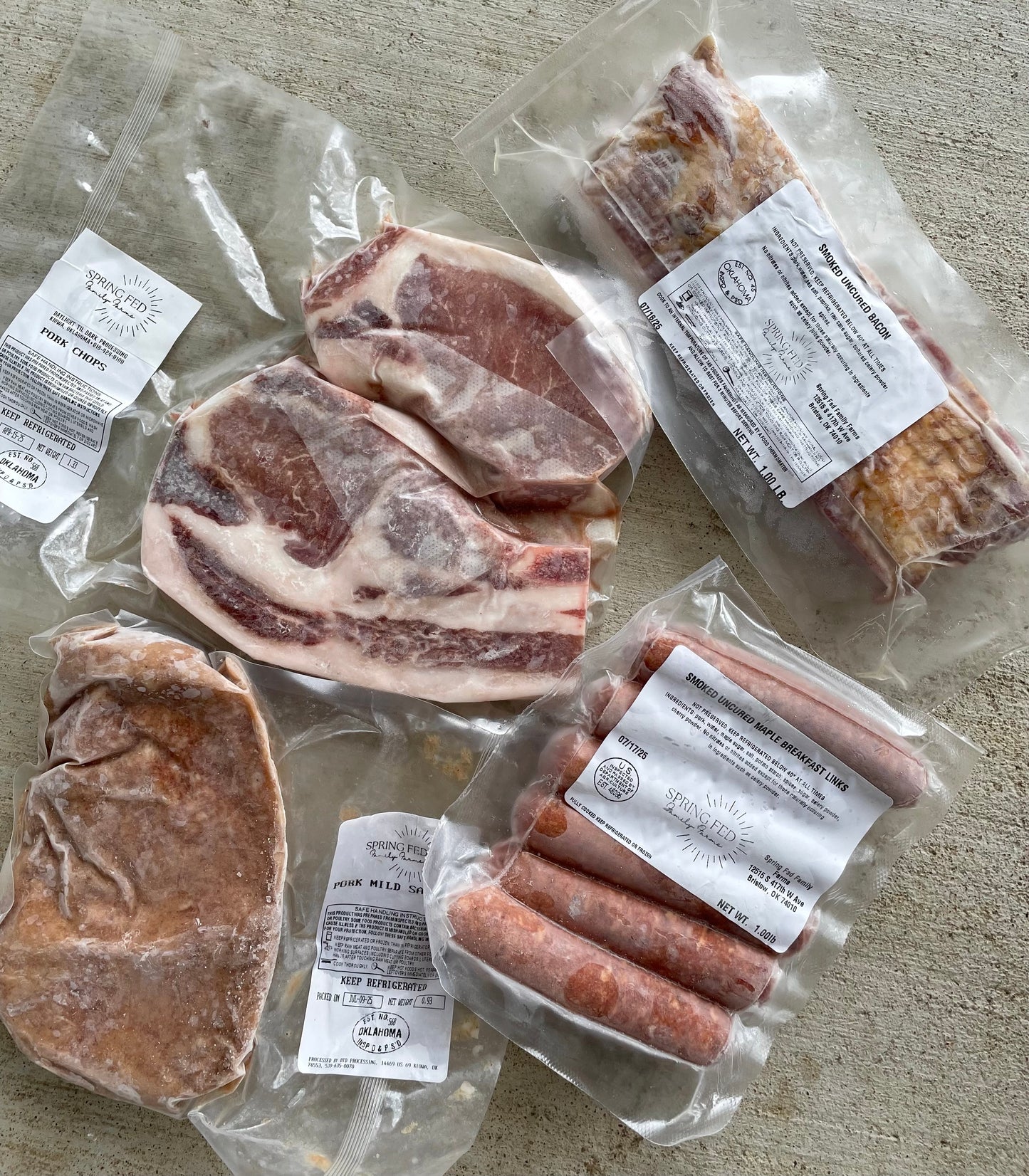 Pasture Raised Pork - Spring Fed Family Farm
