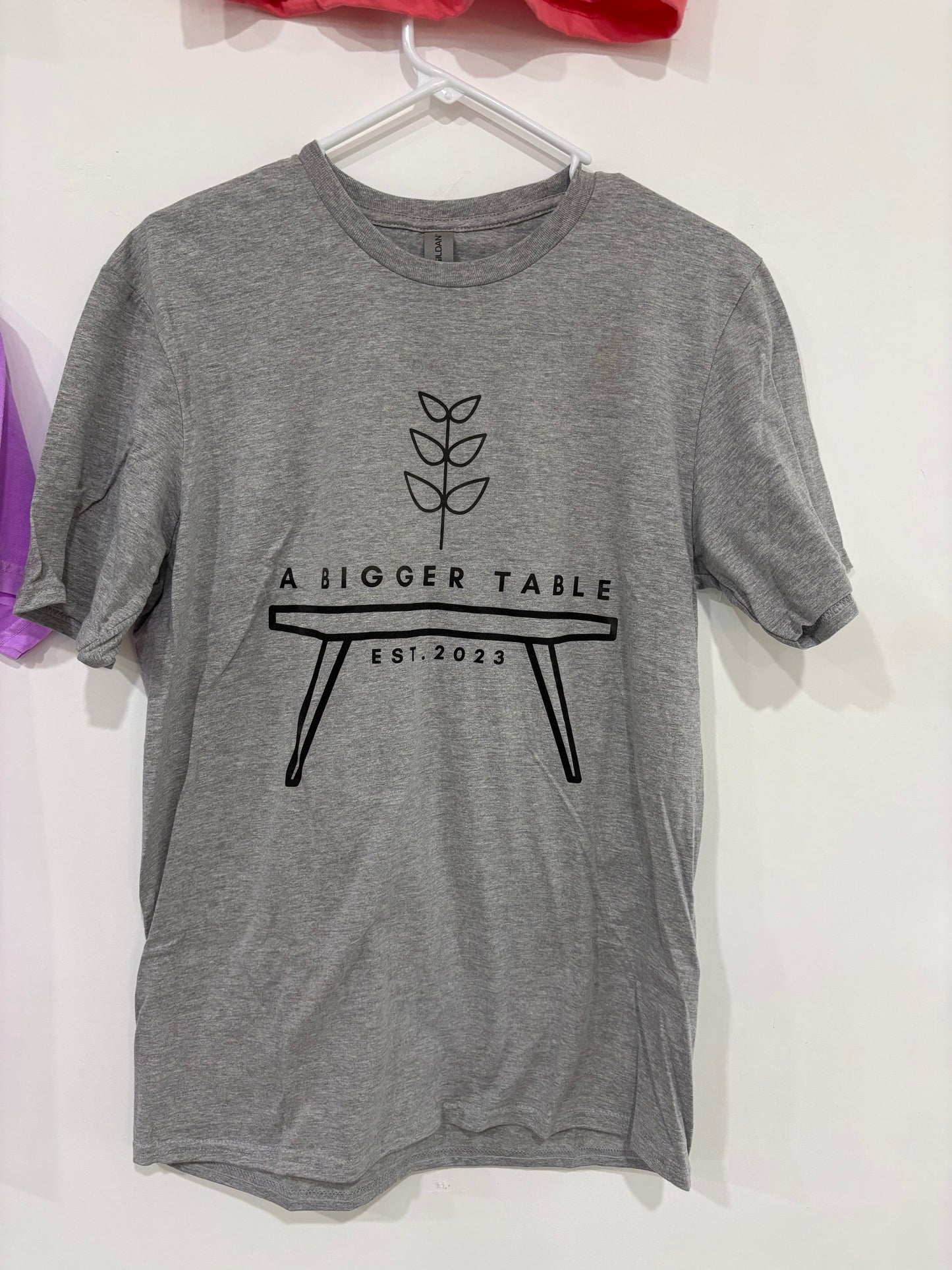 Grey Table shirt - A Bigger Table Foundation