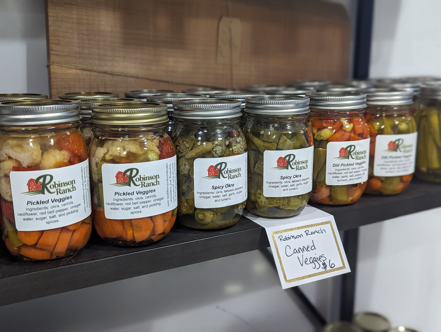 Robinson Ranch Canned Pickled Veggies