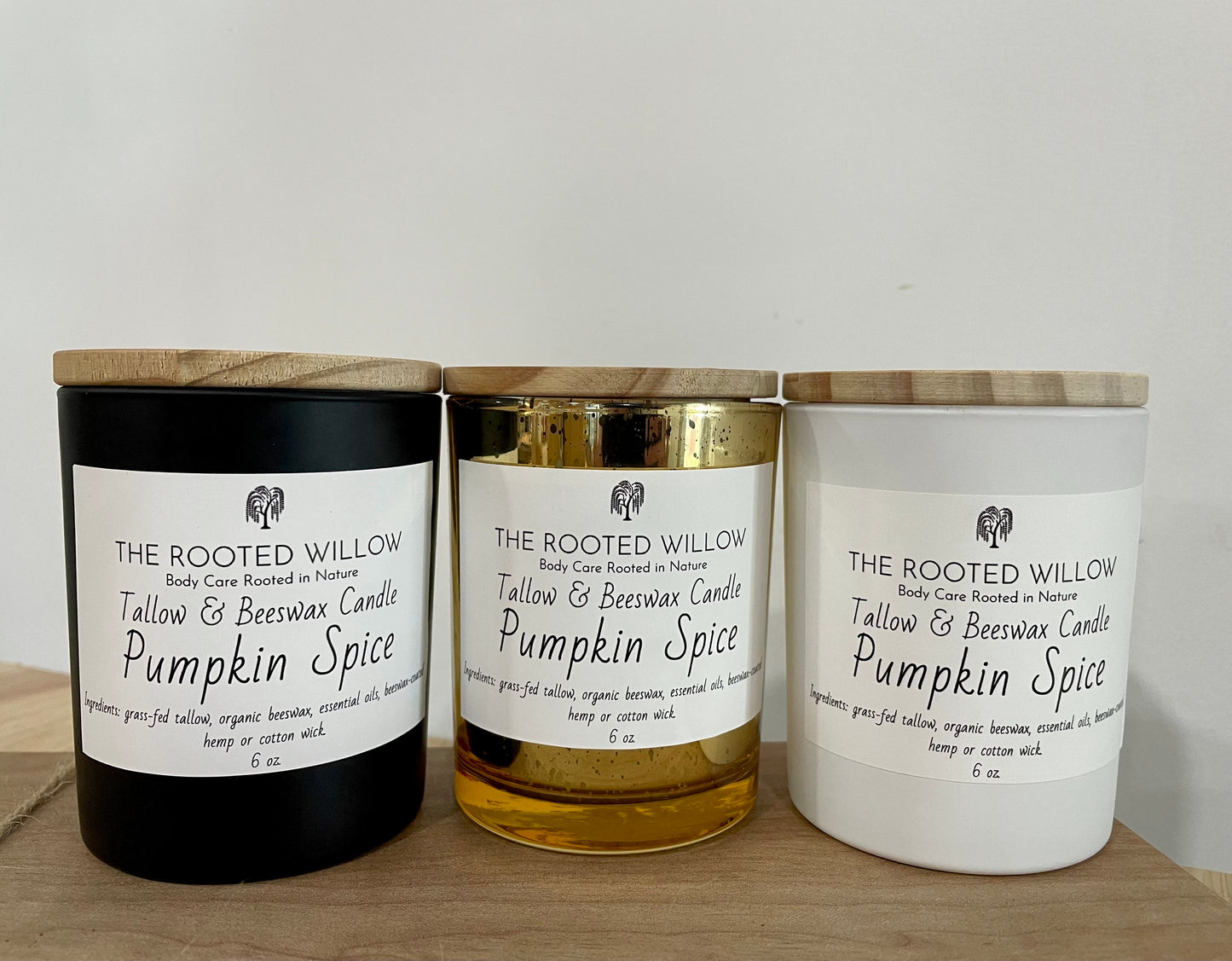Scented Candles - The Rooted Willow