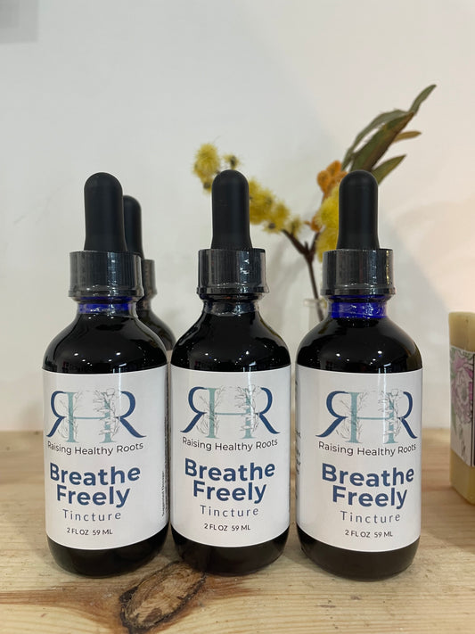 Breathe Freely Tincture - Raising Healthy Roots