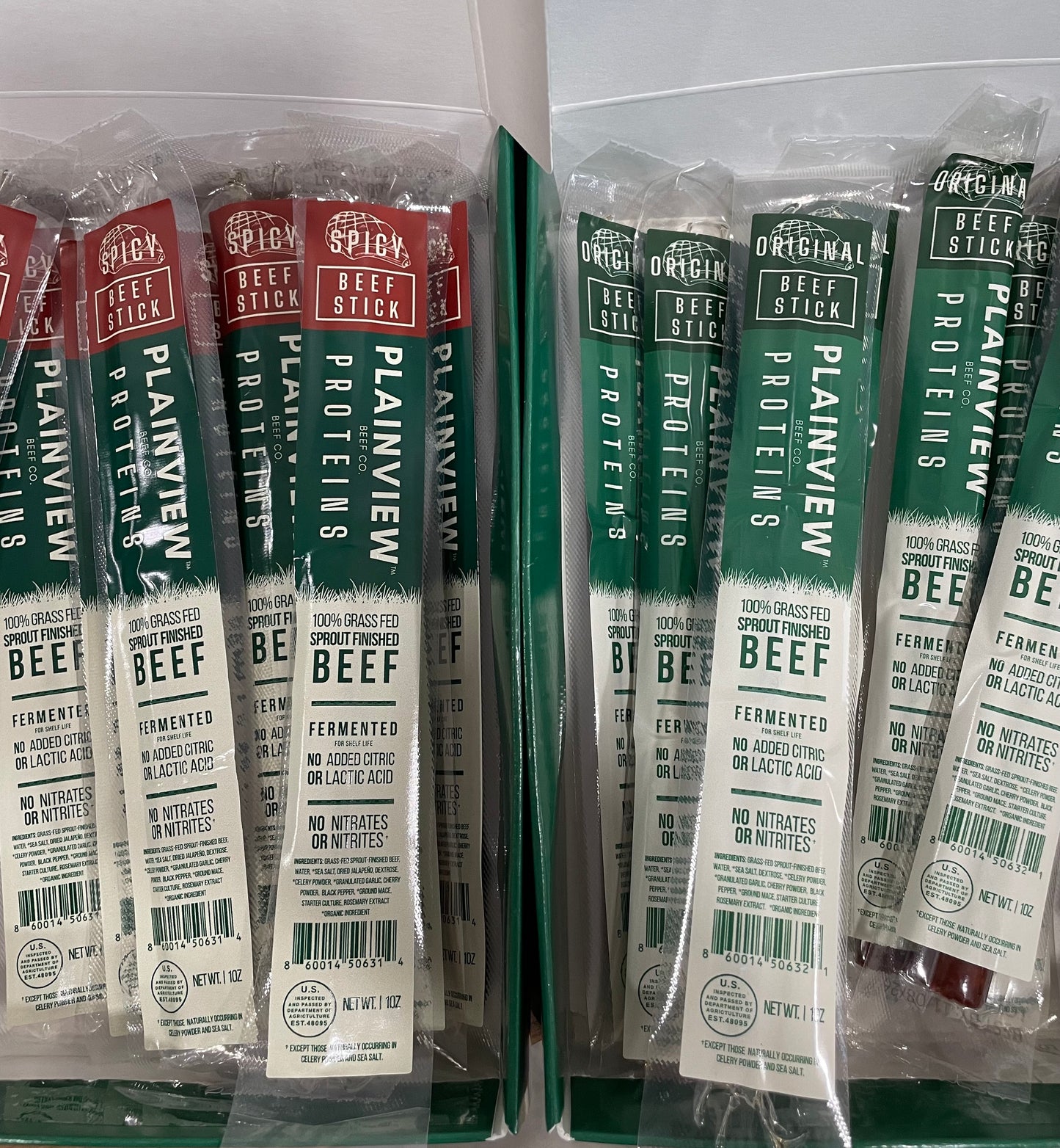Beef sticks - Plainview Proteins Beef Co