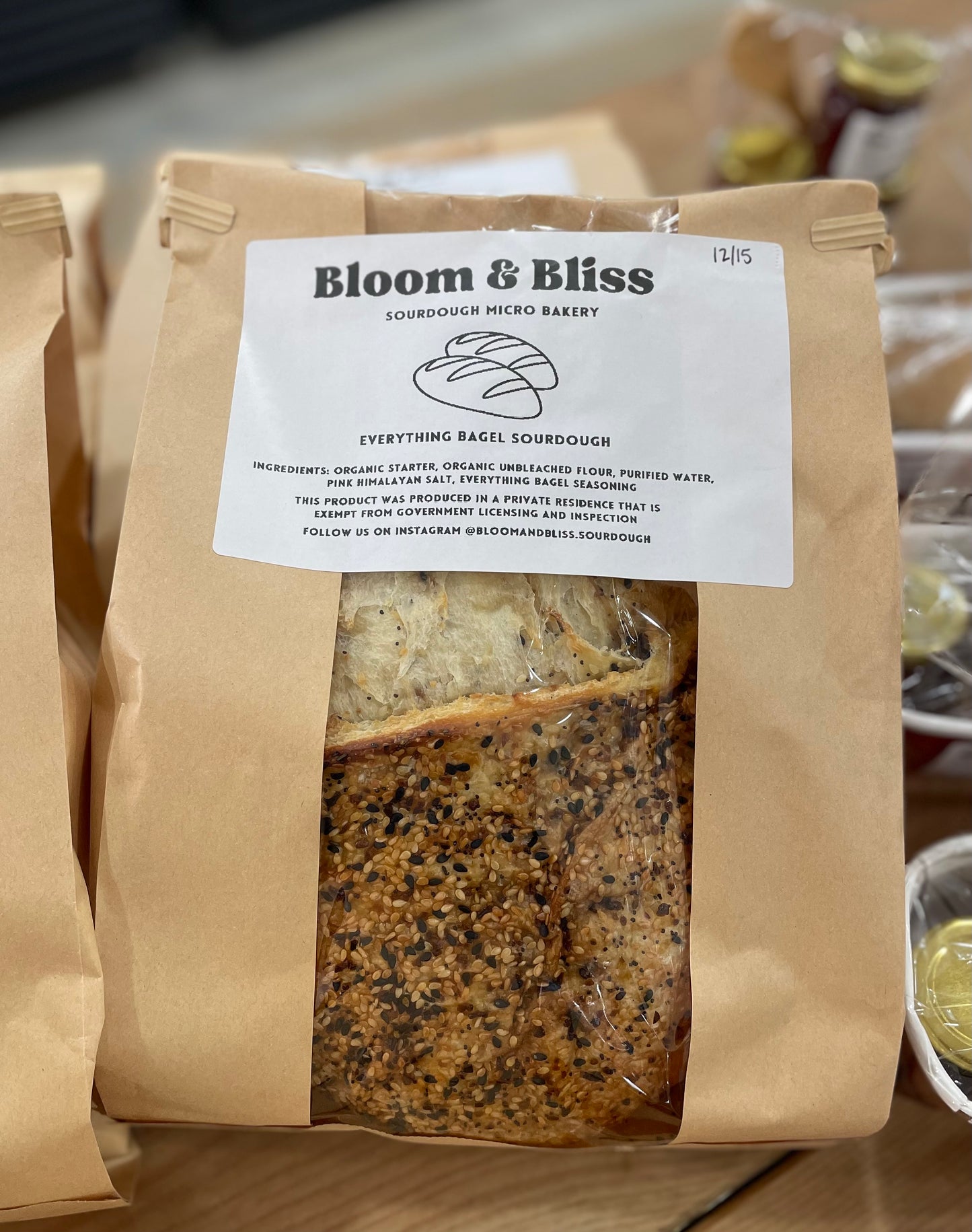 Sourdough Breads - Bloom & Bliss