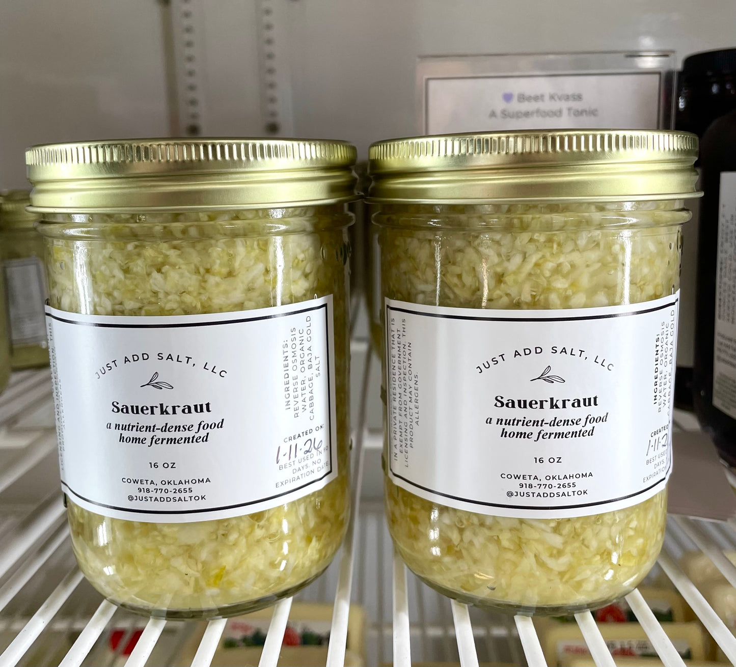 Sauerkraut - Just Add Salt