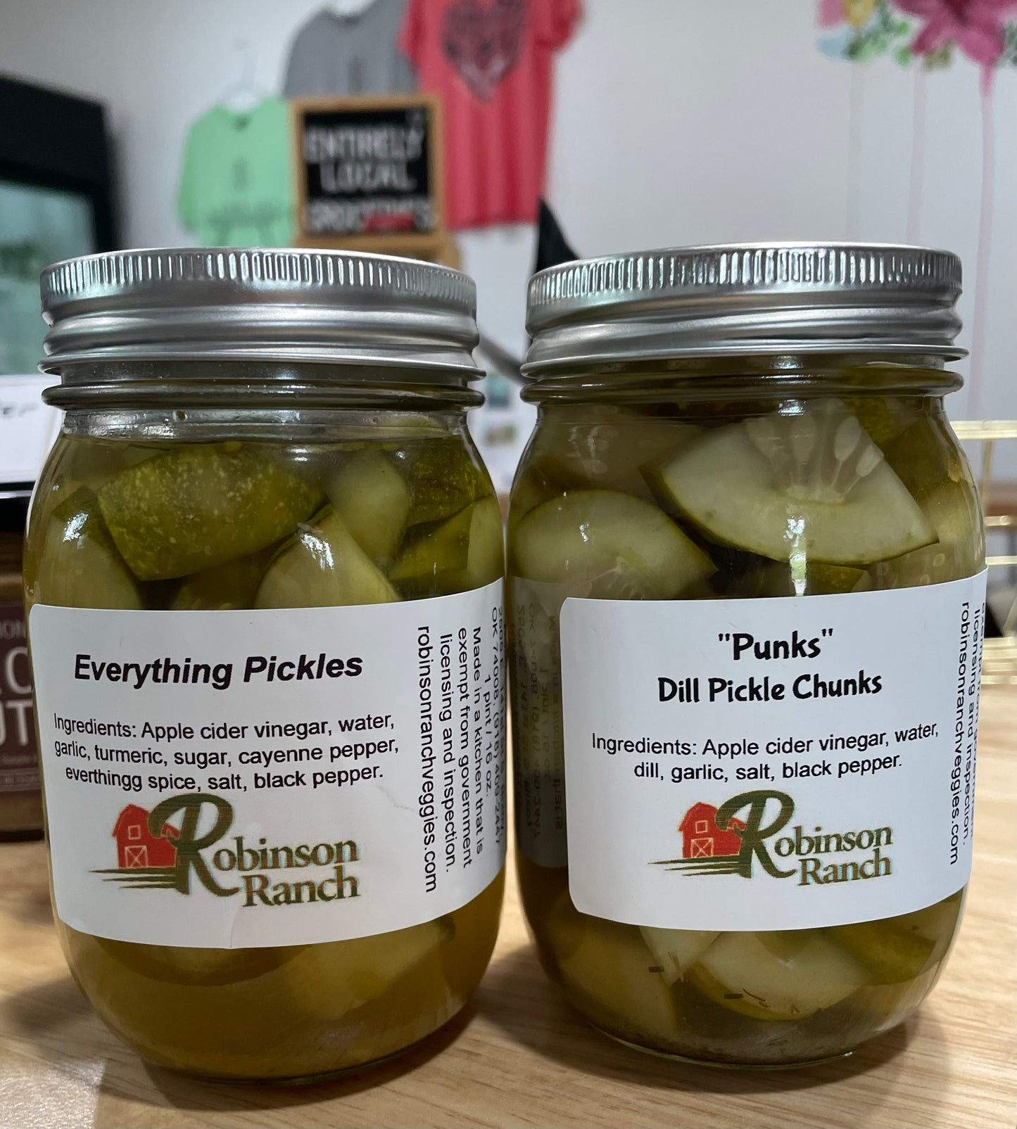 Robinson Ranch Canned Pickles