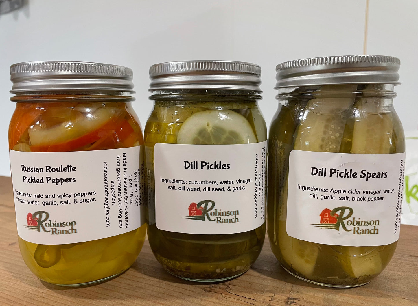 Robinson Ranch Canned Pickles