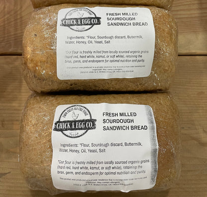 Fresh Milled Sourdough Breads - Chick & Egg Co.