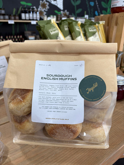 Joylit Sourdough English Muffins