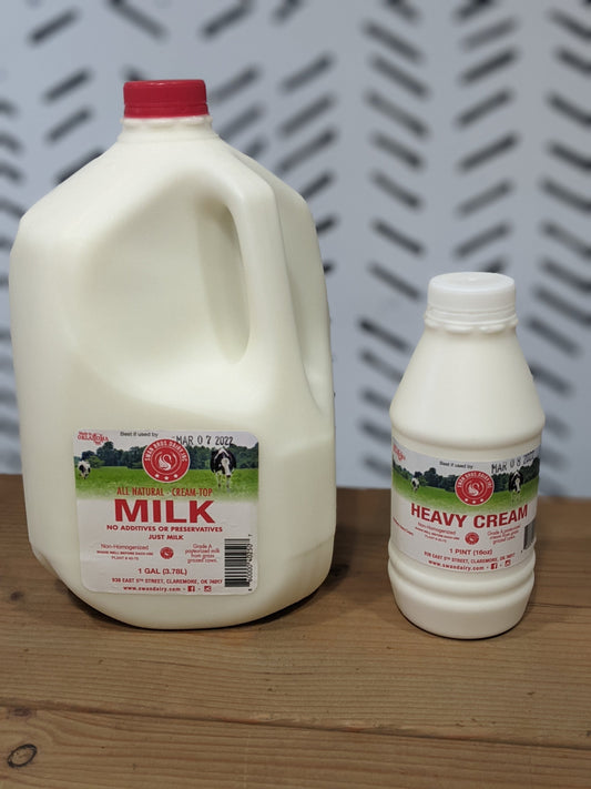 Milk & Cream - Swan Brothers Dairy